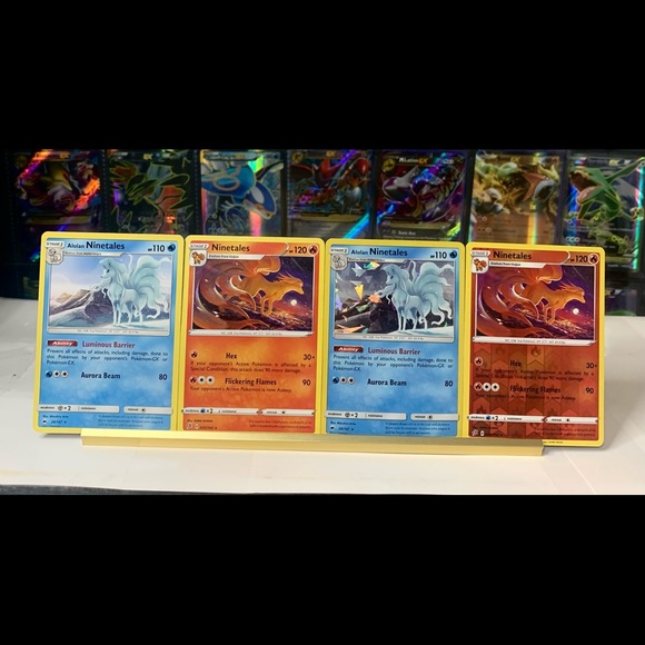 SOLD - Pokemon Card Lot / Bundle • All Black Star Rare Ninetales